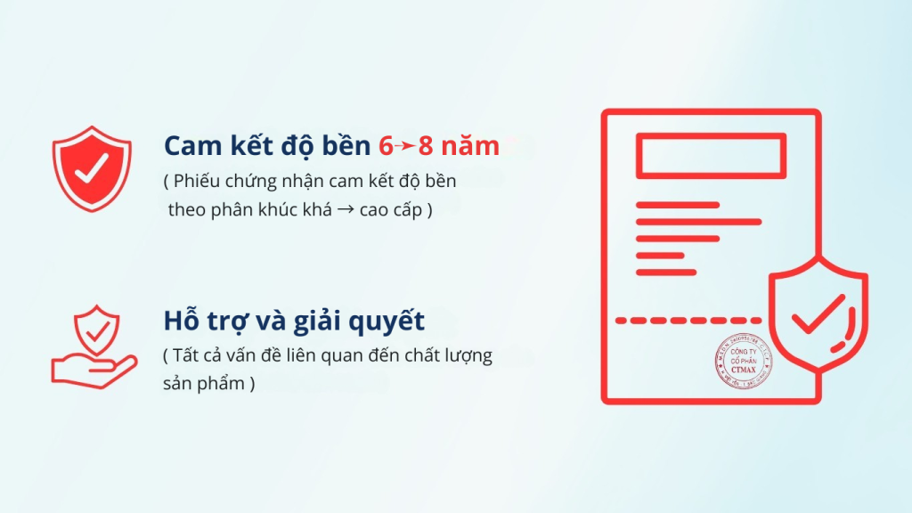 Bảo hành sơn CTmax